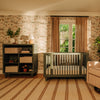 M33380AE,Babyletto,Nate Berkus x Babyletto Astre All-Stages® Crib w/Bassinet & Toddler Bed Kits in Archival Elm