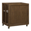 M33380TE,Babyletto,Nate Berkus x Babyletto Astre All-Stages® Crib w/Bassinet & Toddler Bed Kits in Toffee