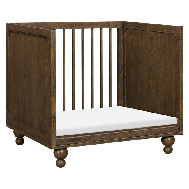 M33380TE,Babyletto,Nate Berkus x Babyletto Astre All-Stages® Crib w/Bassinet & Toddler Bed Kits in Toffee