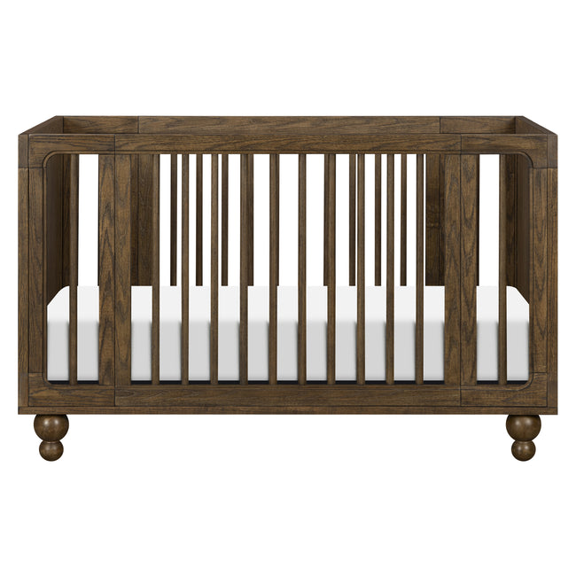 M33380TE,Babyletto,Nate Berkus x Babyletto Astre All-Stages® Crib w/Bassinet & Toddler Bed Kits in Toffee