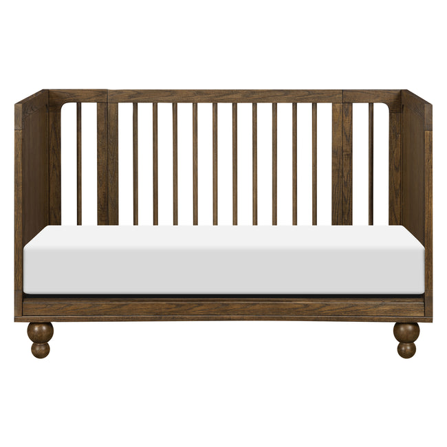 M33380TE,Babyletto,Nate Berkus x Babyletto Astre All-Stages® Crib w/Bassinet & Toddler Bed Kits in Toffee
