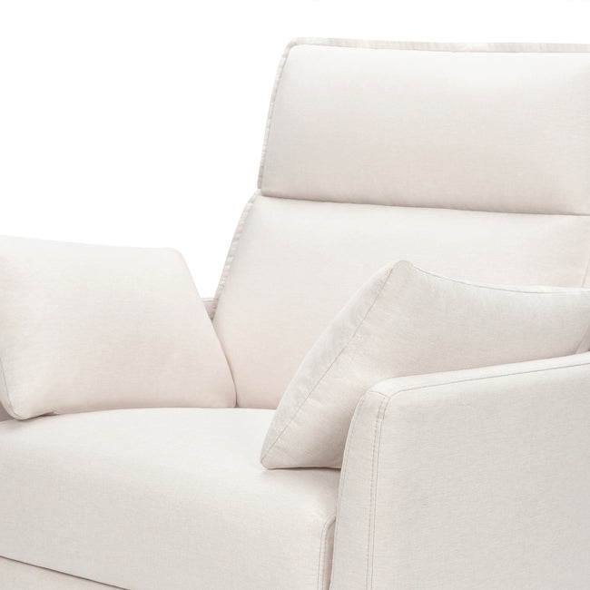 M33988PCMEW,Babyletto,Nori Glider Recliner w/ Electronic Control and USB in Performance Cream Eco-Weave