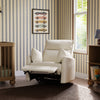 M33988PCMEW,Babyletto,Nori Glider Recliner w/ Electronic Control and USB in Performance Cream Eco-Weave