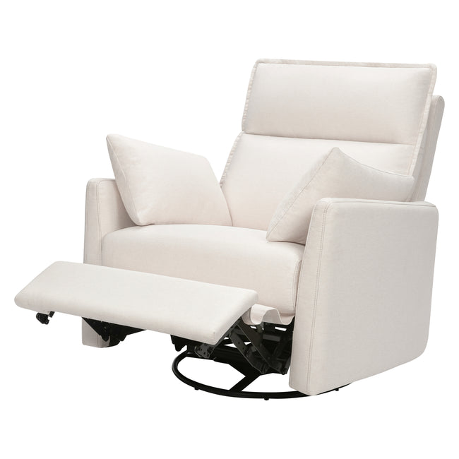 M33988PCMEW,Babyletto,Nori Glider Recliner w/ Electronic Control and USB in Performance Cream Eco-Weave