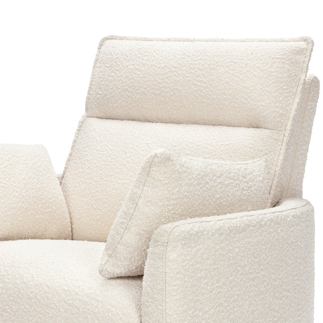 M33988PWB,Babyletto,Nori Glider Recliner w/ Electronic Control and USB in Performance Ivory Boucle