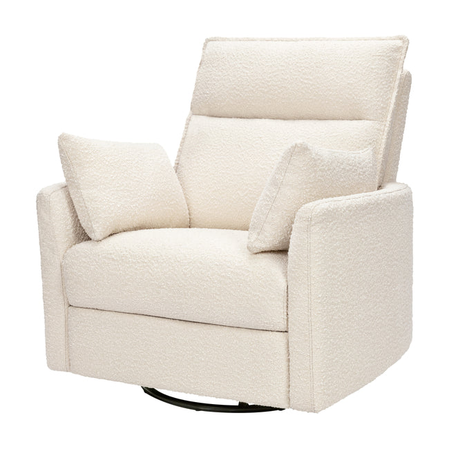 M33988PWB,Babyletto,Nori Glider Recliner w/ Electronic Control and USB in Performance Ivory Boucle