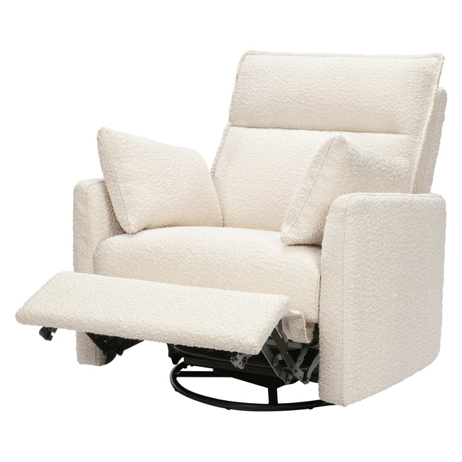 M33988PWB,Babyletto,Nori Glider Recliner w/ Electronic Control and USB in Performance Ivory Boucle