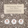 M34288ESWTB,Babyletto,Nate Berkus x Babyletto Westham Power Recliner in Performance Earth Slub Weave w/Toffee Base