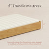 M53106A,Babyletto Kids,Essential 5 Trundle Mattress with Memory Foam