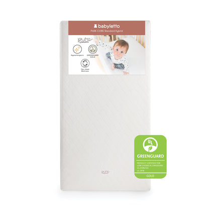 M5321C,Babyletto,Pure Core Non-Toxic Crib Mattress with Hybrid Cover