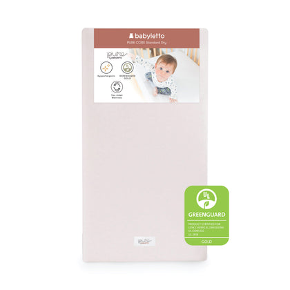 M5322BB,Babyletto,Pure Core Non-Toxic Crib Mattress w/Dry Waterproof Cover