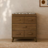 M5823NL,Babyletto,Scoot 3-Drawer Changer Dresser in Natural Walnut