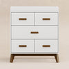 M5823WNL,Babyletto,Scoot 3-Drawer Changer Dresser in White/Natural Walnut Finish