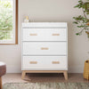M5823WNX,Babyletto,Scoot 3-Drawer Changer Dresser in White/Washed Natural Finish