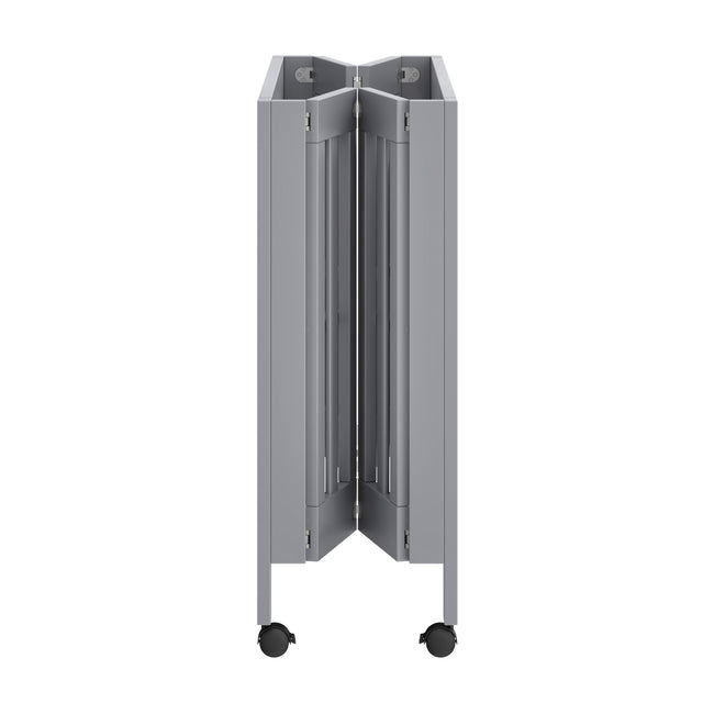 M6698G,Babyletto,Origami Mini Crib in Grey Finish