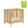 M6698HY,Babyletto,Origami Mini Crib in Honey