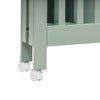 M6698LS,Babyletto,Origami Mini Crib in Light Sage