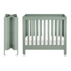M6698LS,Babyletto,Origami Mini Crib in Light Sage