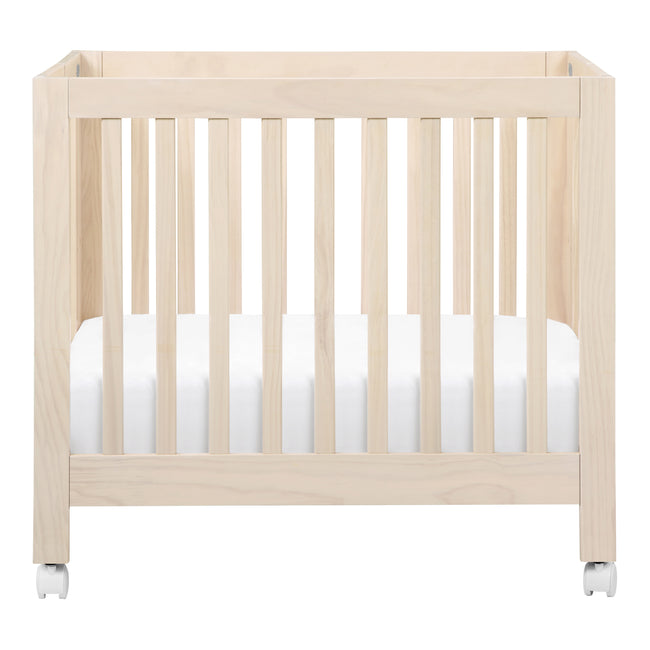M6698NX,Babyletto,Origami Mini Crib in Washed Natural