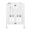 M6698W,Babyletto,Origami Mini Crib in White Finish
