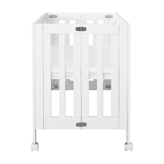 M6698W,Babyletto,Origami Mini Crib in White Finish