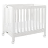 M6698W,Babyletto,Origami Mini Crib in White Finish