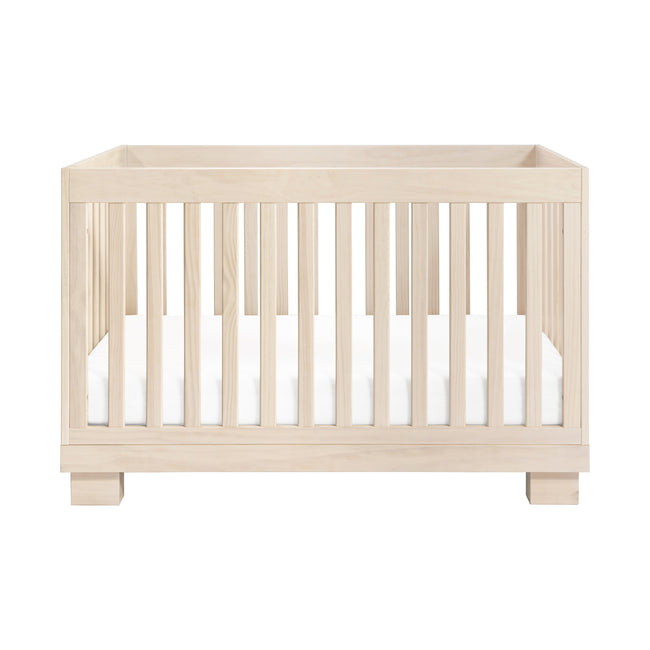 M6701NX,Babyletto,Modo 3-in-1 Convertible Crib w/Toddler Bed Conversion Kit in Washed Natural