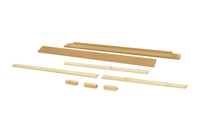 M7689HY,The MDB Family,Full Size Bed Conversion Kit in Honey