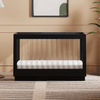 M8601KB,Babyletto,Harlow 3-in-1 Convertible Crib w/Toddler Bed Conversion Kit in Black/Acrylic