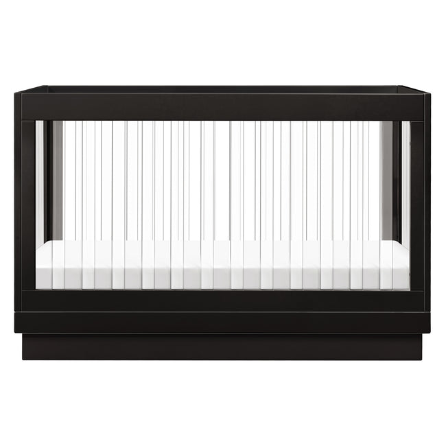 M8601KB,Babyletto,Harlow 3-in-1 Convertible Crib w/Toddler Bed Conversion Kit in Black/Acrylic