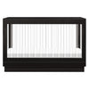 M8601KB,Babyletto,Harlow 3-in-1 Convertible Crib w/Toddler Bed Conversion Kit in Black/Acrylic