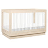 M8601KNX,Babyletto,Harlow 3-in-1 Convertible Crib w/Toddler Bed Conversion Kit in Washed Natural/