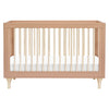 M9001CYNNX,Babyletto,Lolly 3-in-1 Convertible Crib w/Toddler Bed Conversion in Canyon/Washed Natural