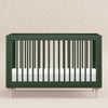 M9001FRGRNX,Babyletto,Lolly 3-in-1 Convertible Crib w/Toddler Conversion  Forest Green/Washed Natural