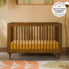 M9001NL,Babyletto,Lolly 3-in-1 Convertible Crib w/Toddler Bed Conversion in Natural Walnut