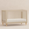 M9001TPEN,Babyletto,Lolly 3-in-1 Convertible Crib w/Toddler Bed Conversion Kit in Taupe/Natural