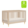 M9001TPEN,Babyletto,Lolly 3-in-1 Convertible Crib w/Toddler Bed Conversion Kit in Taupe/Natural