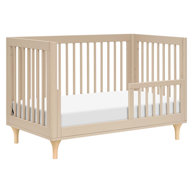 M9001TPEN,Babyletto,Lolly 3-in-1 Convertible Crib w/Toddler Bed Conversion Kit in Taupe/Natural
