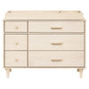 M9016NX,Babyletto,Lolly 6-Drawer Double Dresser  Assembled in Washed Natural