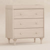 M9023NX,Babyletto,Lolly 3-Drawer Changer Dresser w/Removable Changing Tray in Washed Natural
