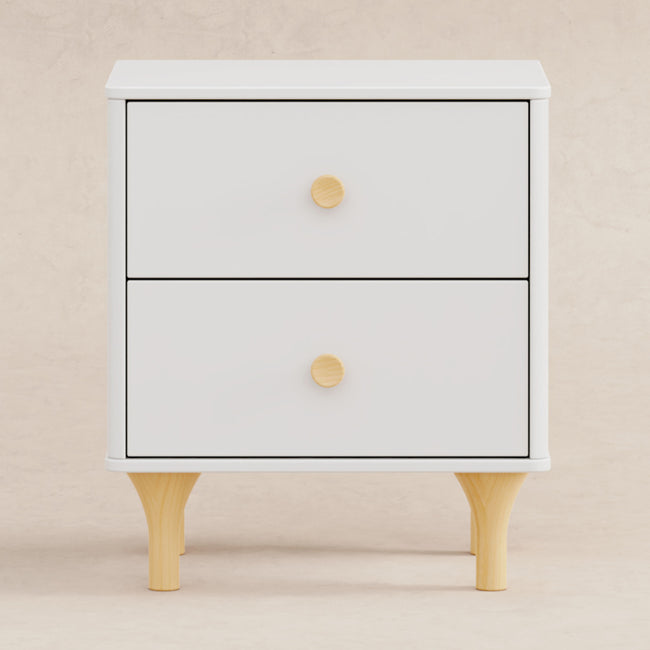 M9060WN,Babyletto,Lolly Nightstand with USB Port in White and Natural