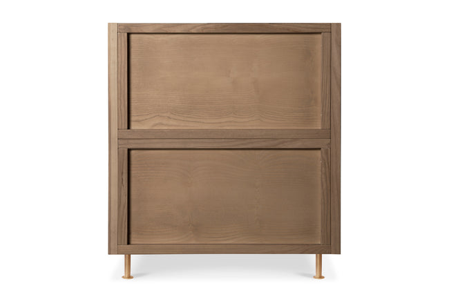 NW15001AY,Nursery Works,Novella Crib w/Toddler Bed Conversion Kit in Stained Ash/Ivory