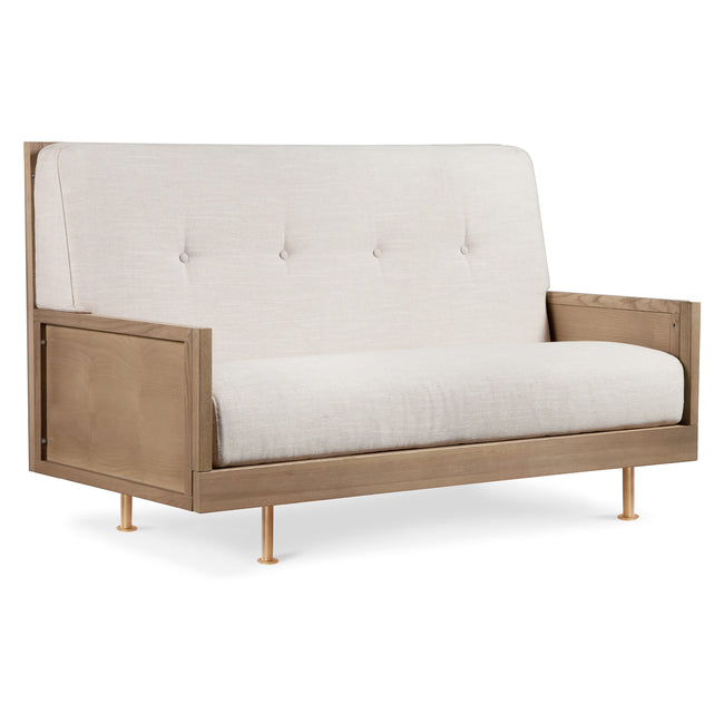 NW15001AY,Nursery Works,Novella Crib w/Toddler Bed Conversion Kit in Stained Ash/Ivory