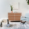 NW15026AY,Nursery Works,Novella 6-Drawer Dresser in Stained Ash/Ivory Finish