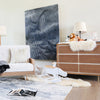 NW15026AY,Nursery Works,Novella 6-Drawer Dresser in Stained Ash/Ivory Finish