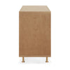 NW15026AY,Nursery Works,Novella 6-Drawer Dresser in Stained Ash/Ivory Finish