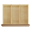 NW15026AY,Nursery Works,Novella 6-Drawer Dresser in Stained Ash/Ivory Finish
