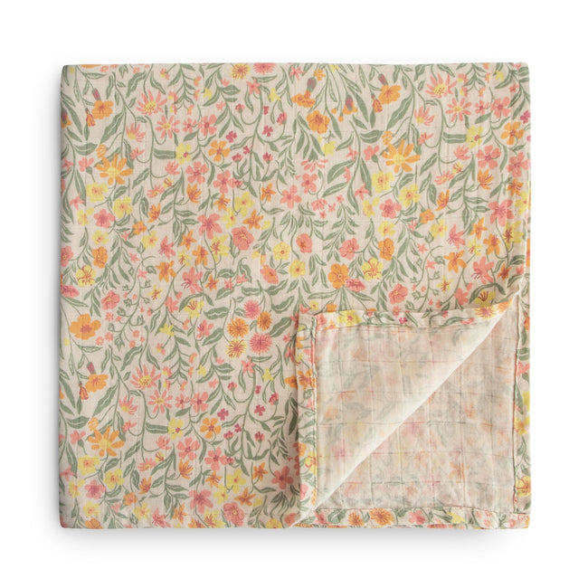 MS-246, Organic Cotton Muslin Swaddle Blanket