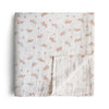 MS-238, Organic Cotton Muslin Swaddle Blanket