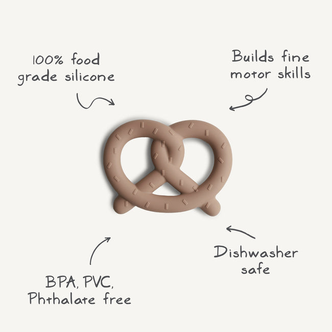 MTT-130, Mushie Pretzel Teether 